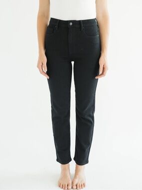 NEW CARLY JEAN LOS ANGELES CJLA Chrissy Classic Vintage Jeans Black 3X